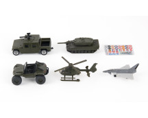 Geschenkset (5 x militair voertuig) Geschenkset (5 x militair voertuig)