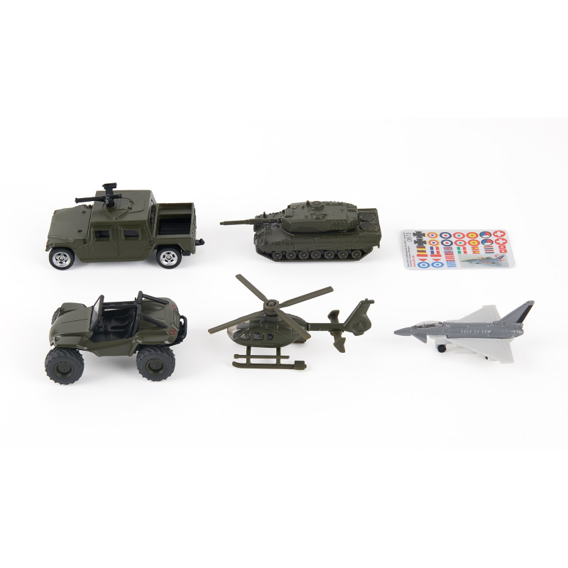 Geschenkset (5 x militair voertuig) Geschenkset (5 x militair voertuig)