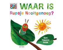 Waar is Rupsje Nooitgenoeg? (flapjesboek)