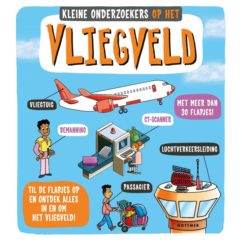 Kleine onderzoekers – Op het vliegveld Kleine onderzoekers – Op het vliegveld