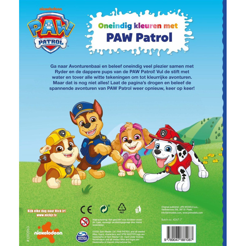 PAW Patrol – Oneindig kleuren met PAW Patrol PAW Patrol – Oneindig kleuren met PAW Patrol