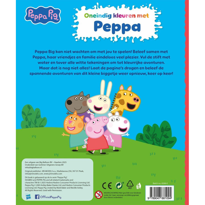 Peppa Pig – Oneindig kleuren met Peppa Peppa Pig – Oneindig kleuren met Peppa