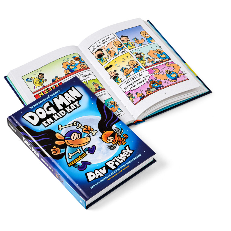 Dog Man 4 – Dog Man en Kid Kat (Hardcover) Dog Man 4 – Dog Man en Kid Kat (Hardcover)