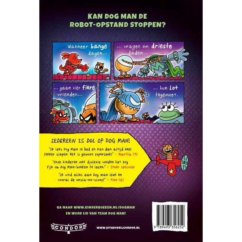 Dog Man 12 - Dog Man: Redder in rood
Dog Man 12 - Dog Man: Redder in rood
