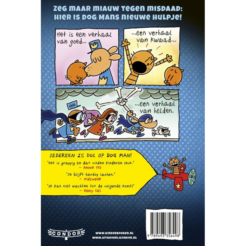 Dog Man 4 - Dog Man en Kid Kat - paperback Dog Man 4 - Dog Man en Kid Kat - paperback