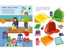 Eerste stickerboek - Voor het eerst naar school Eerste stickerboek - Voor het eerst naar school