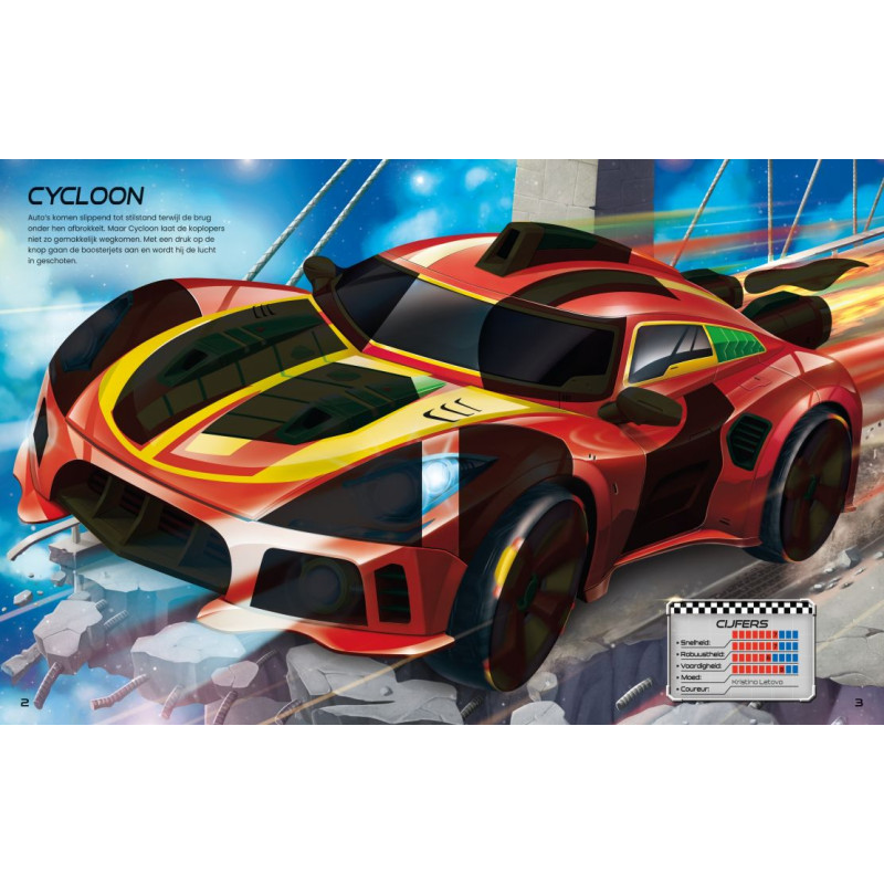 Supercars stickerboek Supercars stickerboek