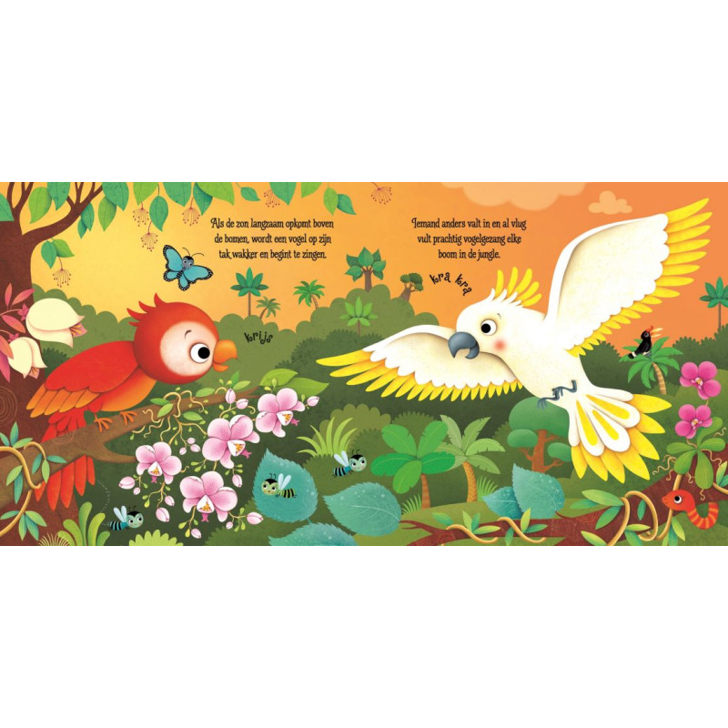 Usborne Geluidsboekjes - Geluiden in de jungle Usborne Geluidsboekjes - Geluiden in de jungle