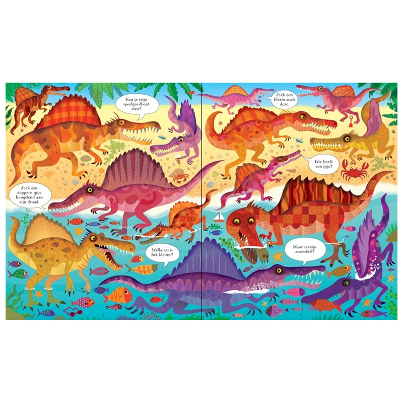 Boek & Puzzel - Dinosaurussen Boek & Puzzel - Dinosaurussen