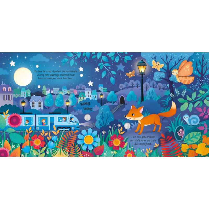 Usborne Geluidsboekjes - Geluiden in de nacht Usborne Geluidsboekjes - Geluiden in de nacht