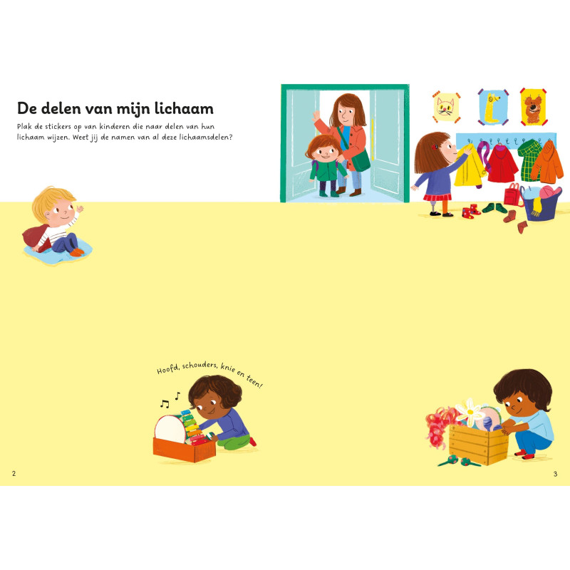 Eerste stickerboekje - Mijn lichaam Eerste stickerboekje - Mijn lichaam