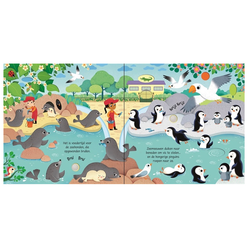 Usborne Geluidsboekjes - Geluiden in de dierentuin Usborne Geluidsboekjes - Geluiden in de dierentuin