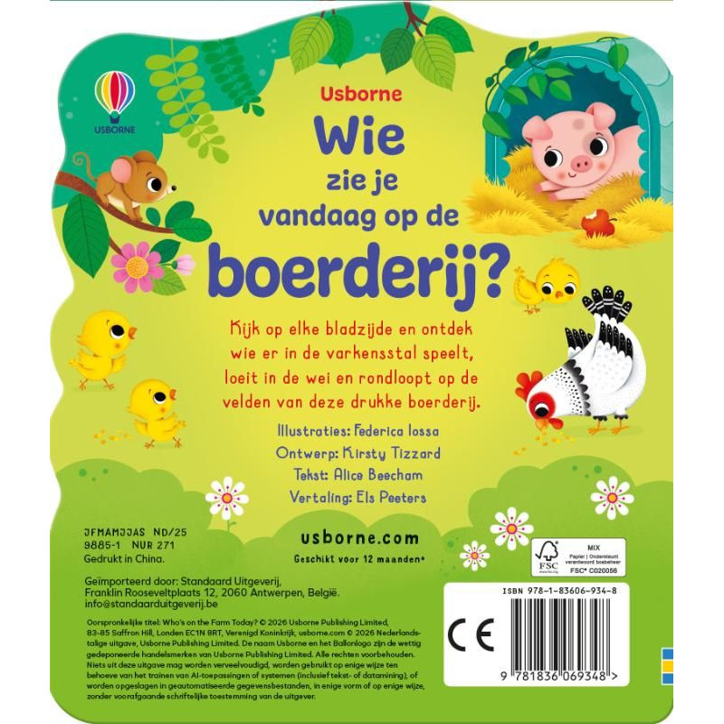 Wie zie je vandaag op de boerderij? Wie zie je vandaag op de boerderij?