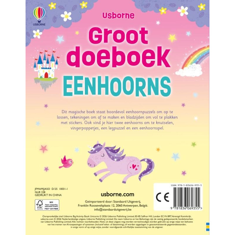 Eenhoorns - Groot Doeboek Eenhoorns - Groot Doeboek