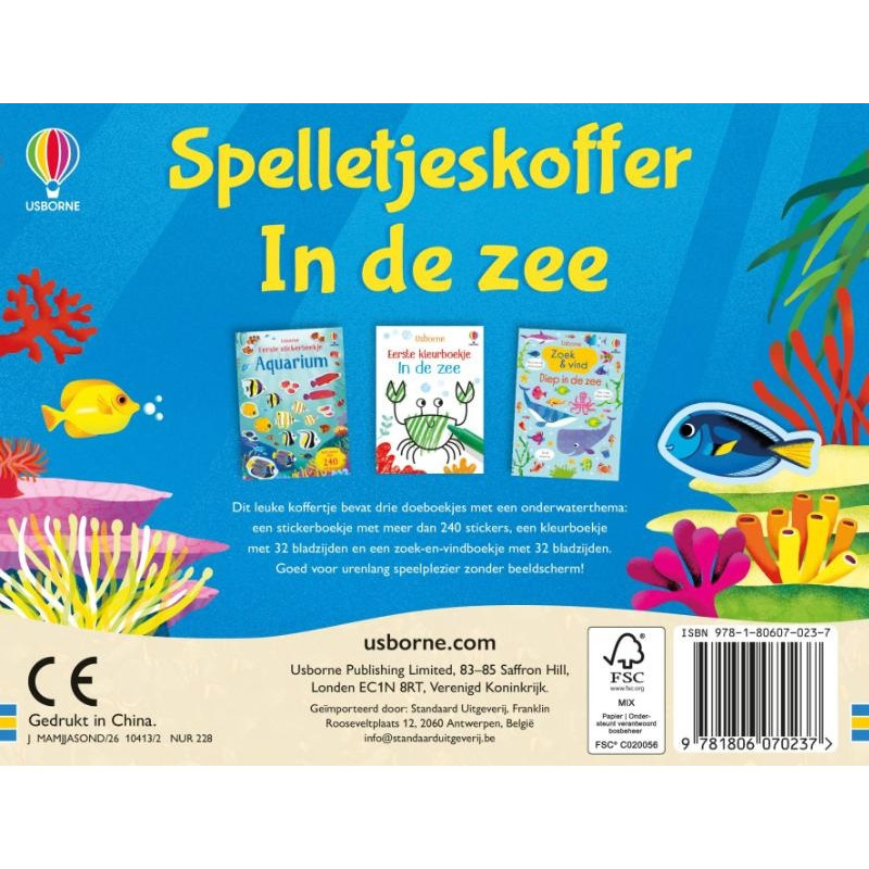Spelletjeskoffer In de zee 