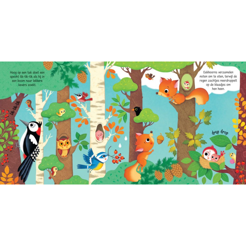 Usborne Geluidsboekjes - In het bos Usborne Geluidsboekjes - In het bos