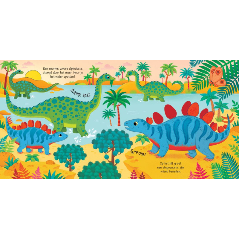 Usborne Geluidsboekjes - Dinosaurussen Usborne Geluidsboekjes - Dinosaurussen