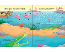 Uitwisboek - Dierentuinspelletjes Uitwisboek - Dierentuinspelletjes