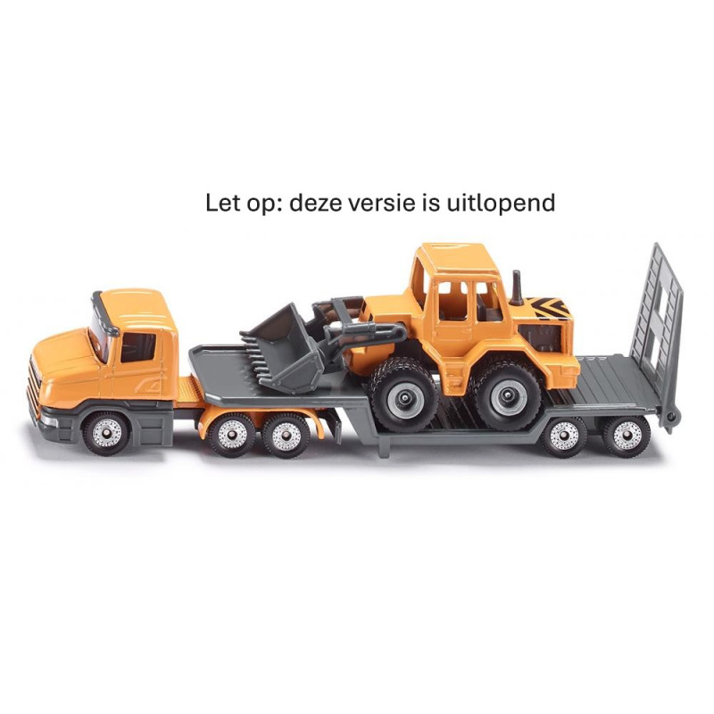 Dieplader met shovel