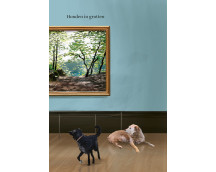 Honden in het museum Honden in het museum