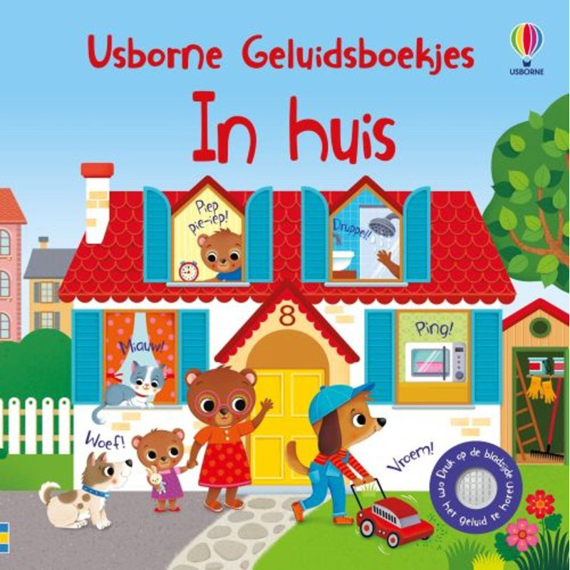 Usborne Geluidenboekjes - In huis Usborne Geluidenboekjes - In huis