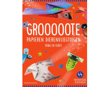 Grooooote papieren dierenvliegtuigen