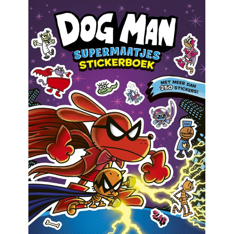 Dog Man supermaatjes stickerboek Dog Man supermaatjes stickerboek