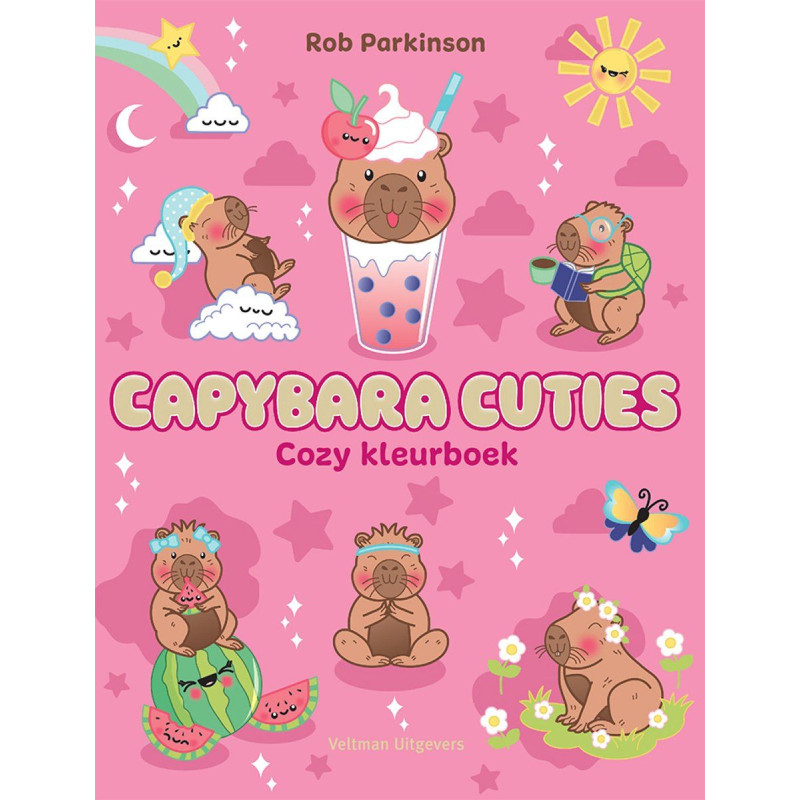 Capybara Cuties - Cozy kleurboek Capybara Cuties - Cozy kleurboek