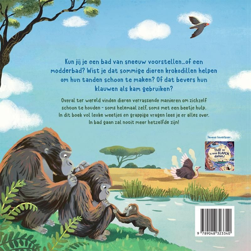 Tijd voor een bad, dieren!