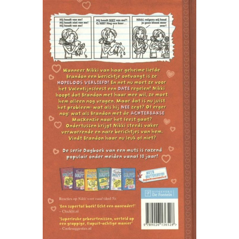 Dagboek van een muts 6 - Hopeloos verliefd (HB) Dagboek van een muts 6 - Hopeloos verliefd (HB)