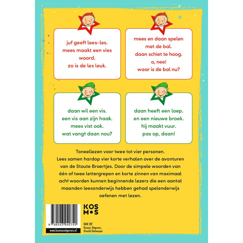 Samen lezen met de Stoute Broertjes (AVI M3) Samen lezen met de Stoute Broertjes (AVI M3)