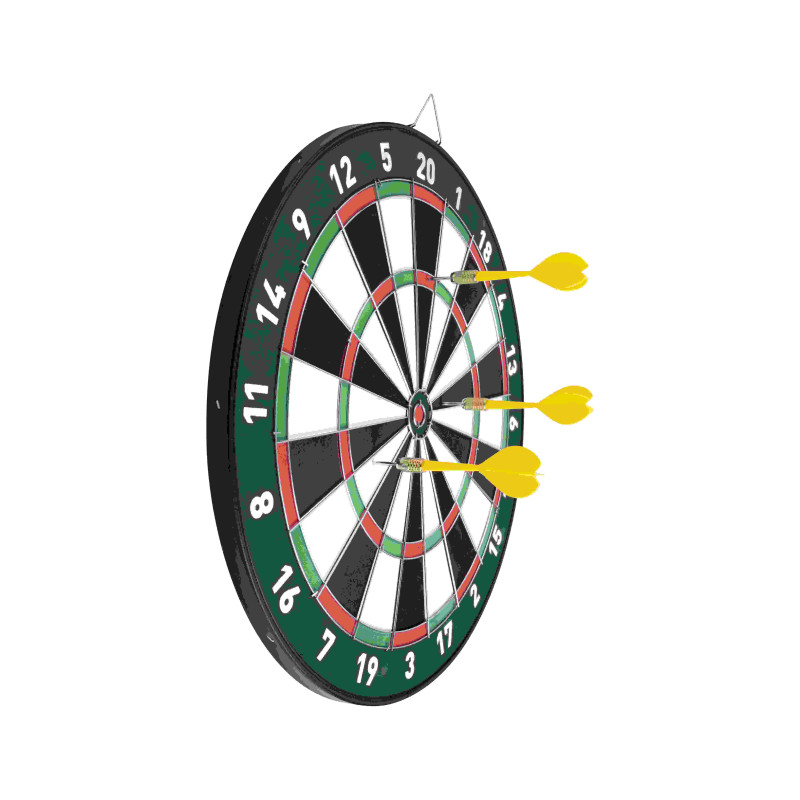 Dubbelzijdig Magnetisch/papieren dartbord Dieren Thema Dubbelzijdig Magnetisch/papieren dartbord Dieren Thema