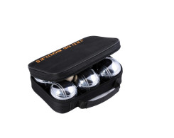 Jeu de boule (6 ballen) in tas