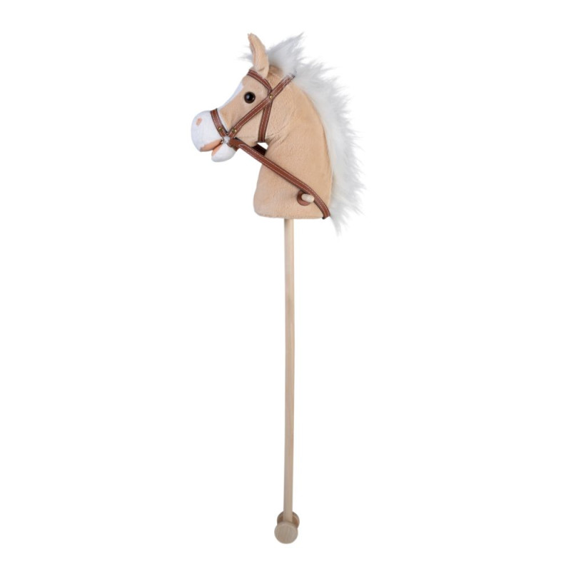 Stokpaardje beige