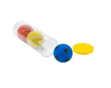 High bounce ballen in tube High bounce ballen in tube