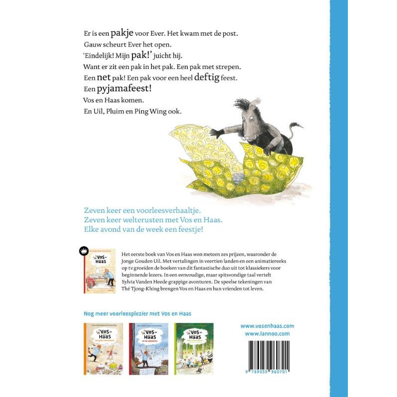 Het grote bedboek van Vos en Haas Het grote bedboek van Vos en Haas