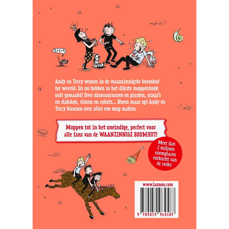Het superdikke waanzinnige moppenboek Het superdikke waanzinnige moppenboek
