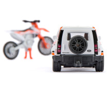 Land Rover Defender met KTM Motorbike Land Rover Defender met KTM Motorbike