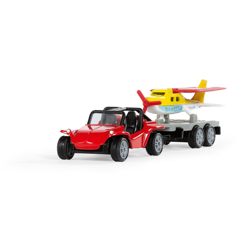 Buggy met sportvliegtuig Buggy met sportvliegtuig