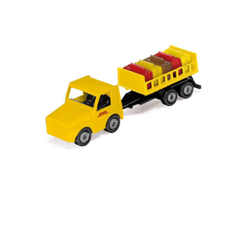 DHL Cargo vliegtuig met accessoires