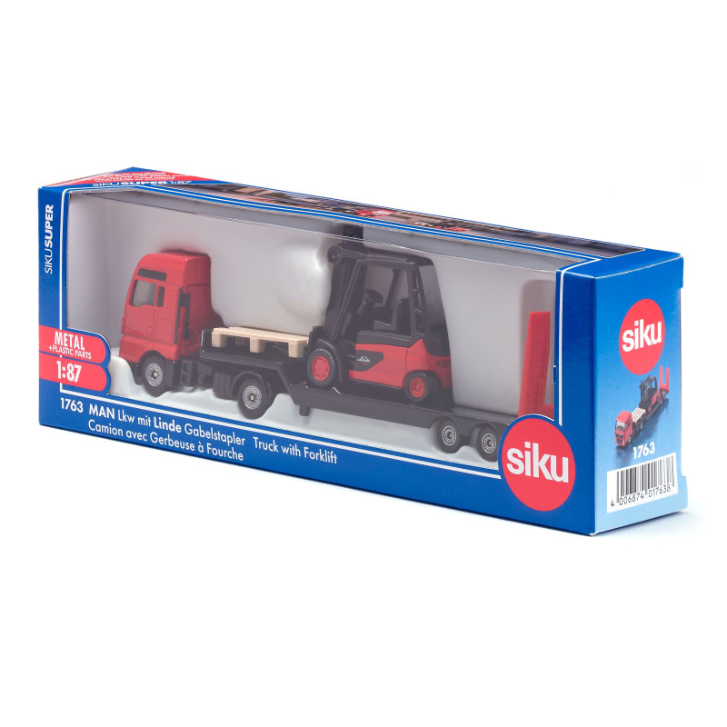 MAN Truck met Linde vorklift MAN Truck met Linde vorklift