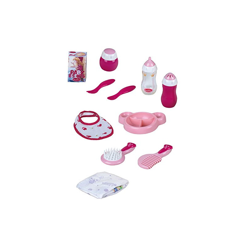 Poppenverzorgings- en eetset (11-delig) Poppenverzorgings- en eetset (11-delig)