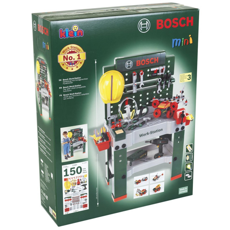 BOSCH werkbank nr.1 (150-delig) BOSCH werkbank nr.1 (150-delig)