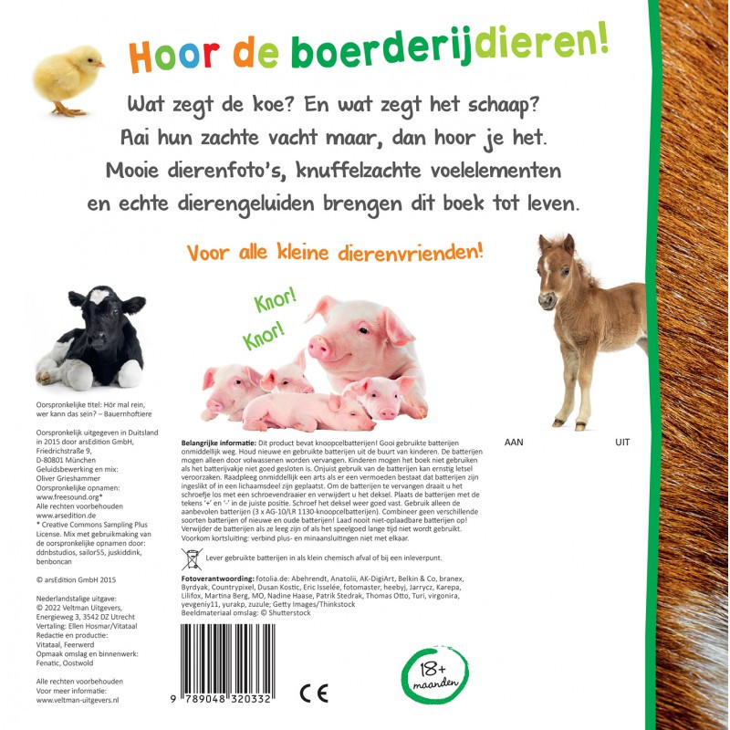 Welk dier hoor ik hier? - Boerderijdieren Welk dier hoor ik hier? - Boerderijdieren