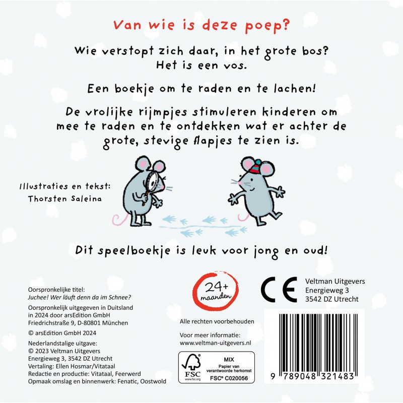 Van welk dier is dit spoor hier? (flapjesboek) Van welk dier is dit spoor hier? (flapjesboek)