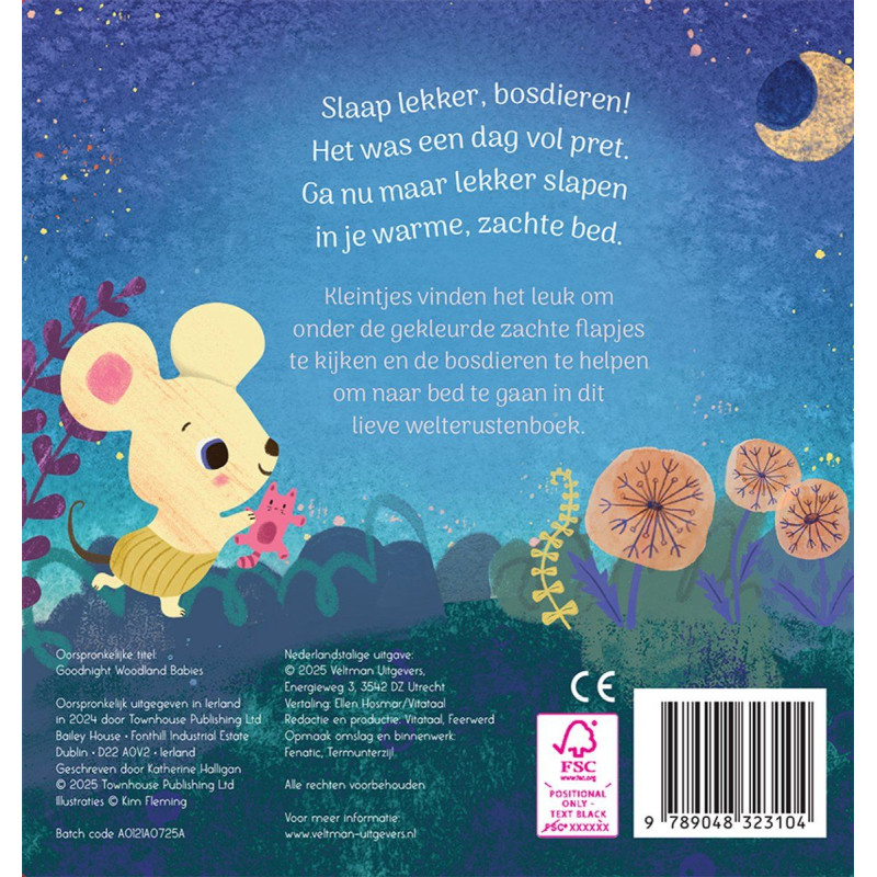 Slaap lekker, bosdieren Slaap lekker, bosdieren