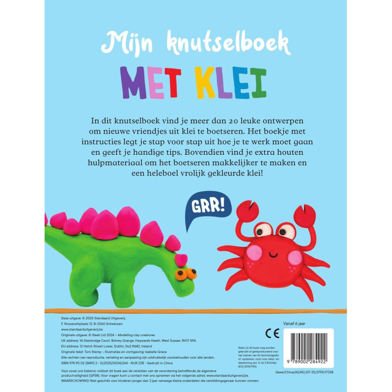 Mijn knutselboek met klei Mijn knutselboek met klei