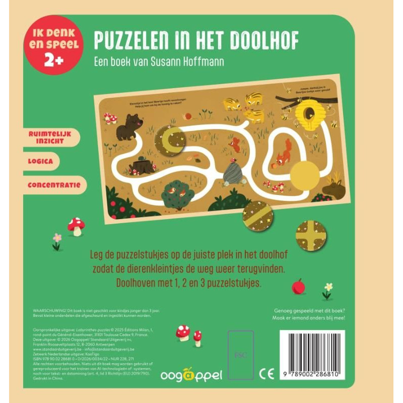Puzzelen in het doolhof Puzzelen in het doolhof