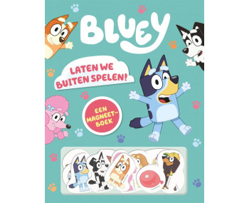 Bluey – Laten we buiten spelen (magneetboek)