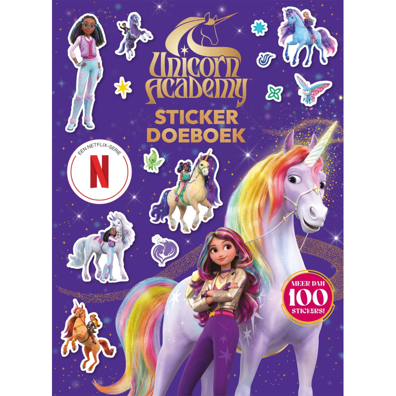 Unicorn Academy Sticker Doeboek